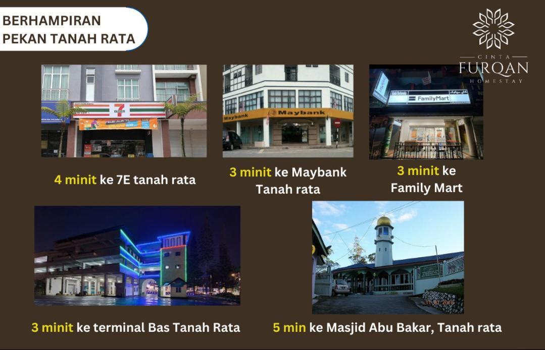 Homestay Cinta Furqan 1 - Apartment Cameron Highland Tanah Rata Bagian luar foto